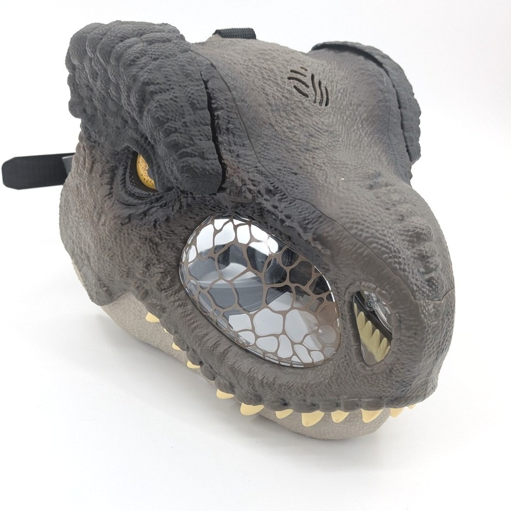Jurassic World Tyrannosaurus Rex Chomp N Roar Dinosaur T Rex Mask Mattel 2020‎